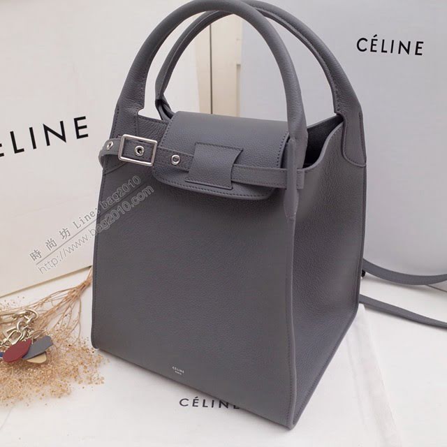 Celine女包 賽琳平紋小牛皮手袋 Céline big bag Celine手提肩背包 183313  slyd2133